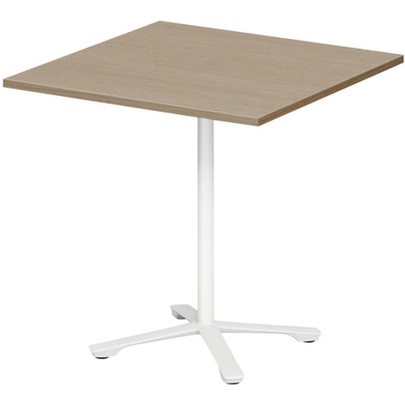 DDJL-099HNTA1WM ホバーテーブル 昇降タイプ 十字脚 正方形 塗装脚 900×900<配送時組立サービス付> イトーキ ホワイト 高さ720mm  DDJL-099HNTA1WM