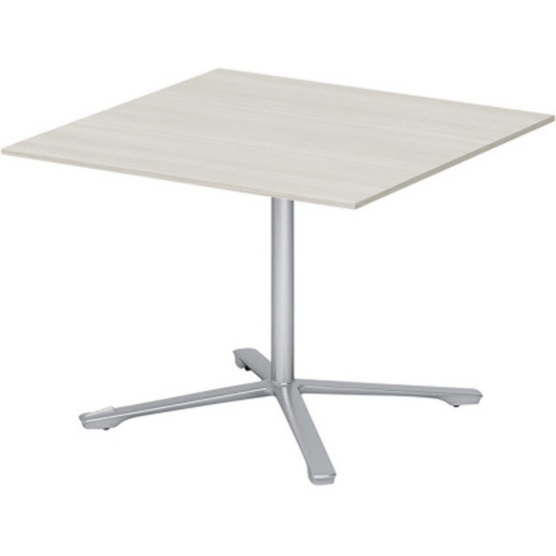 DDJF-100HNTC-ZH ホバーテーブル 折りたたみタイプ 十字脚 正方形 塗装脚 キャスター付 1050×1050<配送時組立サービス付> 1台 イトーキ 【通販モノタロウ】