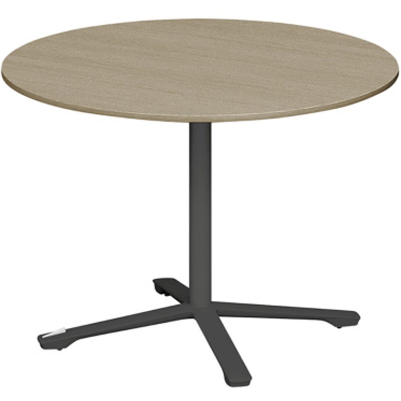 DDJF-099CNTC-TM ホバーテーブル 折りたたみタイプ 十字脚 円形 塗装脚 キャスター付 Φ750<配送時組立サービス付> 1台 イトーキ 【通販モノタロウ】