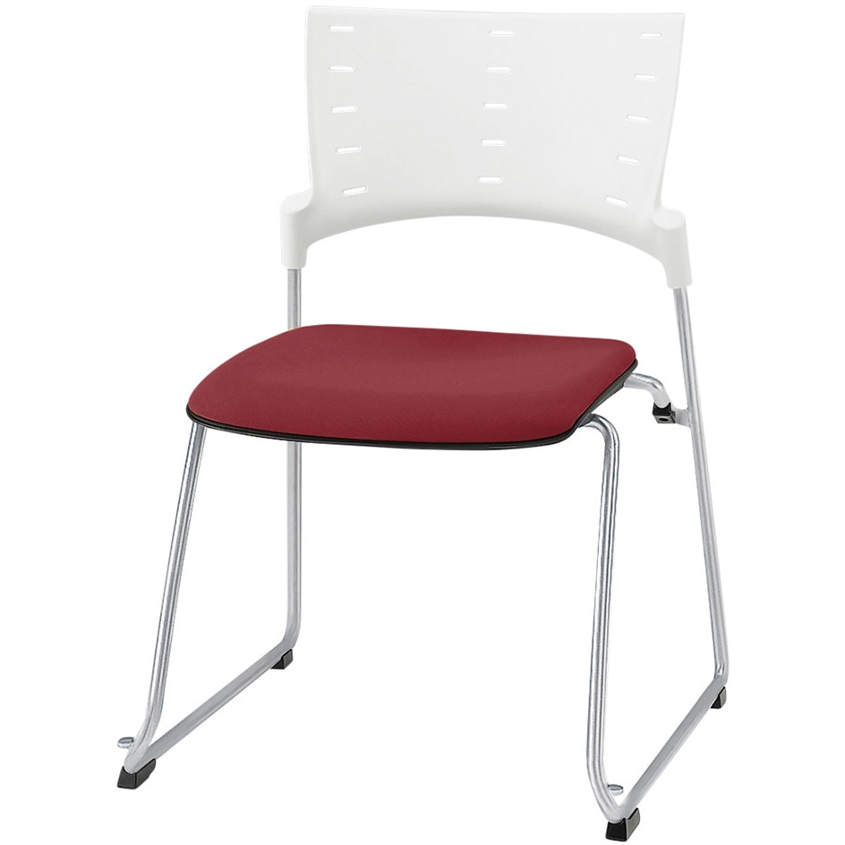 KLD-330PV-ZWM4 マノスチェア スタッキングタイプ 張地PV<配送時組立サービス付> 1台 イトーキ 【通販モノタロウ】