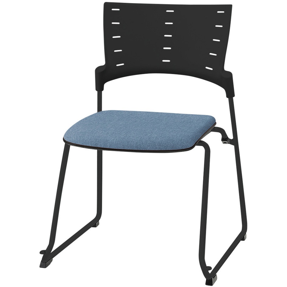 KLD-330SA-TTB4 マノスチェア スタッキングタイプ 張地SA<配送時組立サービス付> イトーキ メラミン化粧板 高さ780mm幅550mm奥行534mm  KLD-330SA-TTB4 21,586円