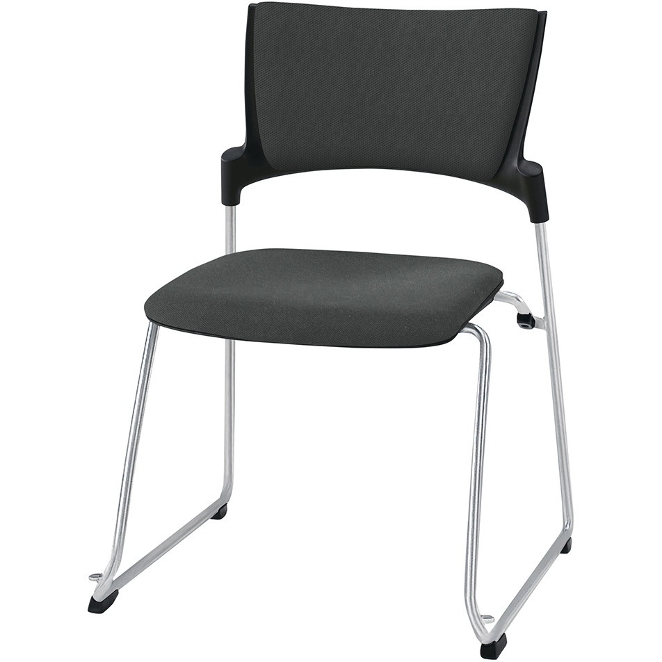 KLD-340PV-ZTW2 マノスチェア スタッキングタイプ背パッド付 肘なし  張地PV<配送時組立サービス付> 1台 イトーキ 【通販モノタロウ】