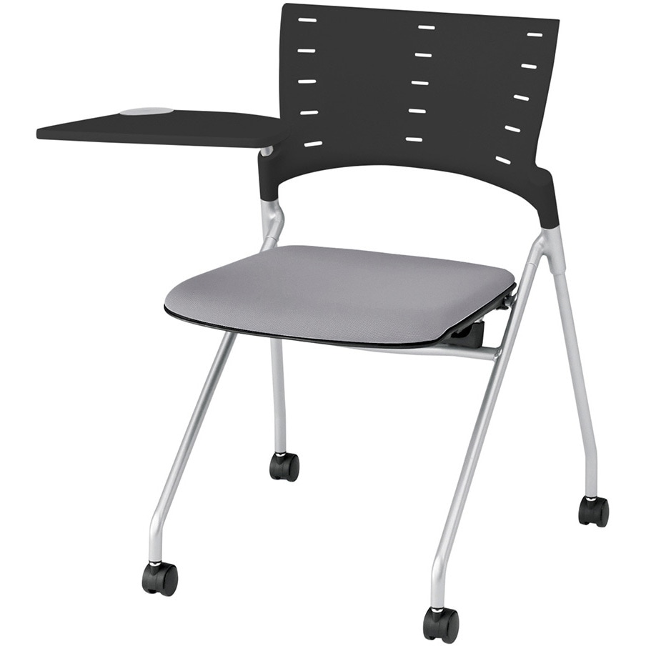 KLD-312PV-ZTW6 マノスチェア ネスティングタイプ メモ台付 張地PV