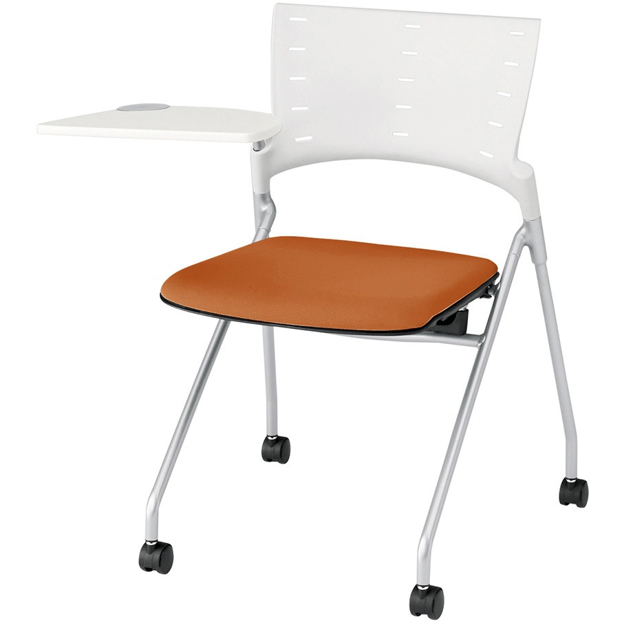 KLD-312PV-ZWD3 マノスチェア ネスティングタイプ メモ台付 張地PV<配送時組立サービス付> 1台 イトーキ 【通販モノタロウ】