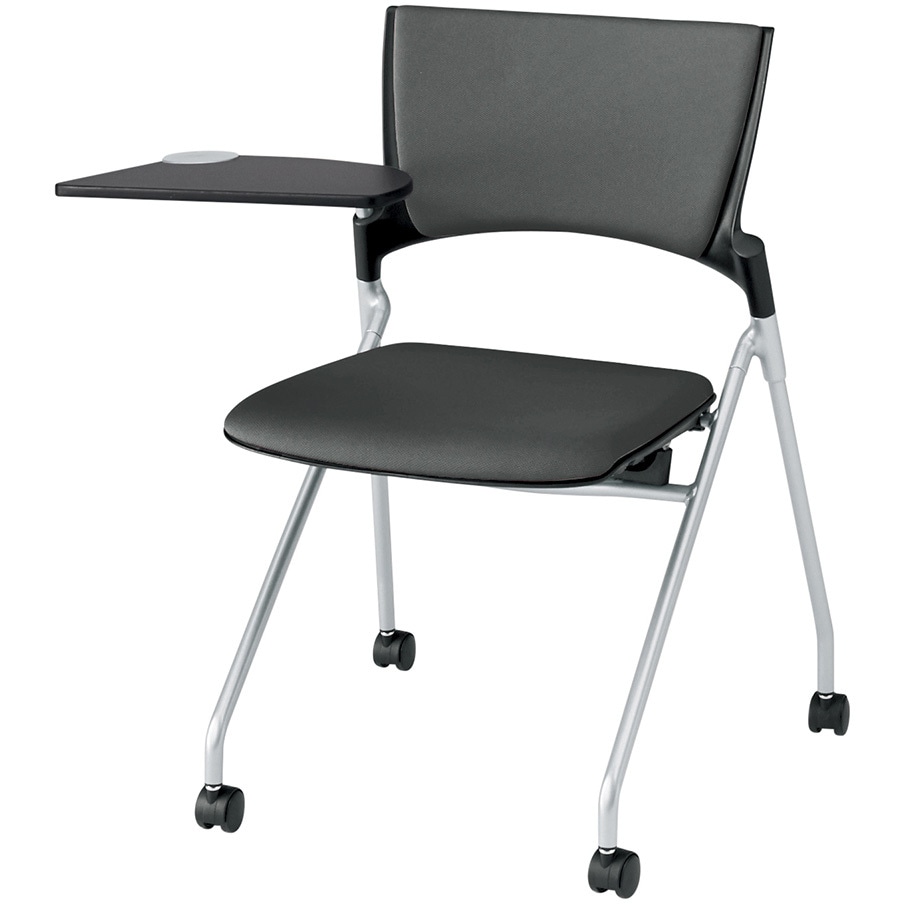 KLD-322PV-ZTW2 マノスチェア ネスティングタイプ 背パッド付 メモ台付 張地PV<配送時組立サービス付> 1台 イトーキ 【通販モノタロウ】