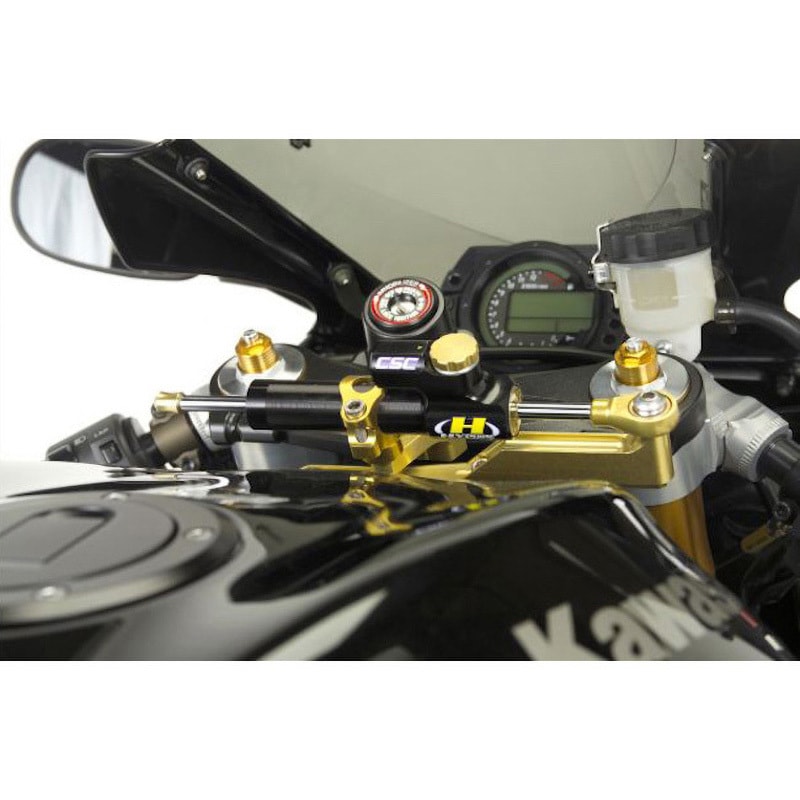 ピロ 22117031 CNCステダンステーSET 75mm/TYPE-3 GLD 正ピロボールタイプ