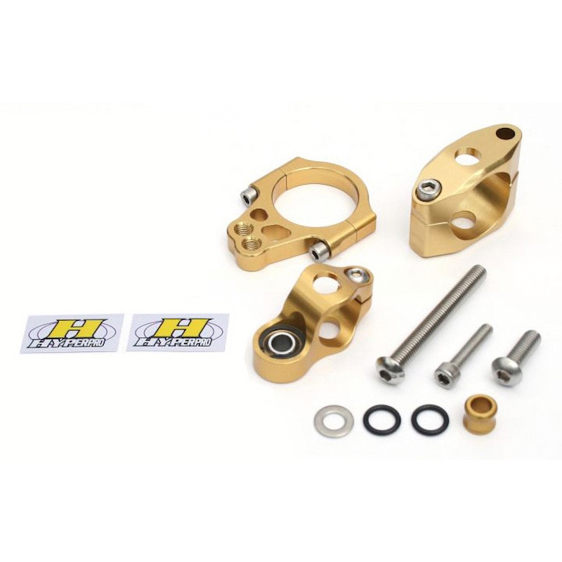 22119018 CNCステダンステーSET 120mm/TYPE-1 GLD 正ピロボールタイプ HYPERPRO(ハイパープロ) 主な適合車種HARLEY XL883/1200 SPORTSTER 04-13 25,485円