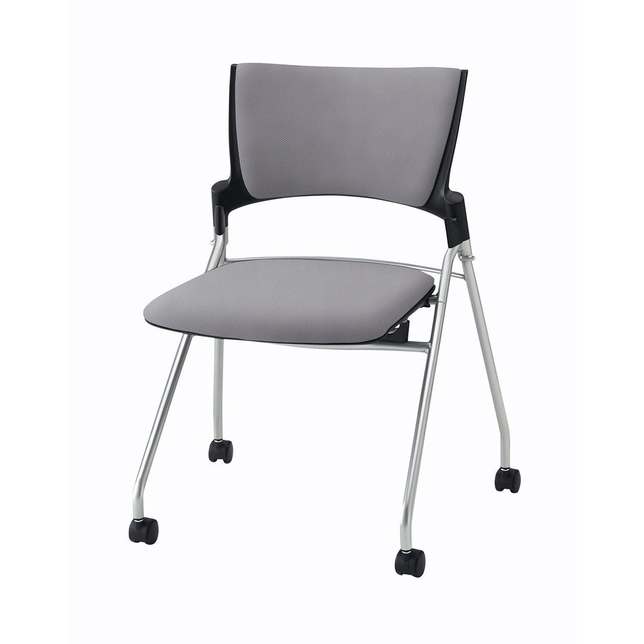 KLD-320PVS-ZTW6 マノスチェア マルチスタッキングタイプ 背パッド付 肘なし 張地PV<配送時組立サービス付> 1台 イトーキ 【通販モノタロウ】