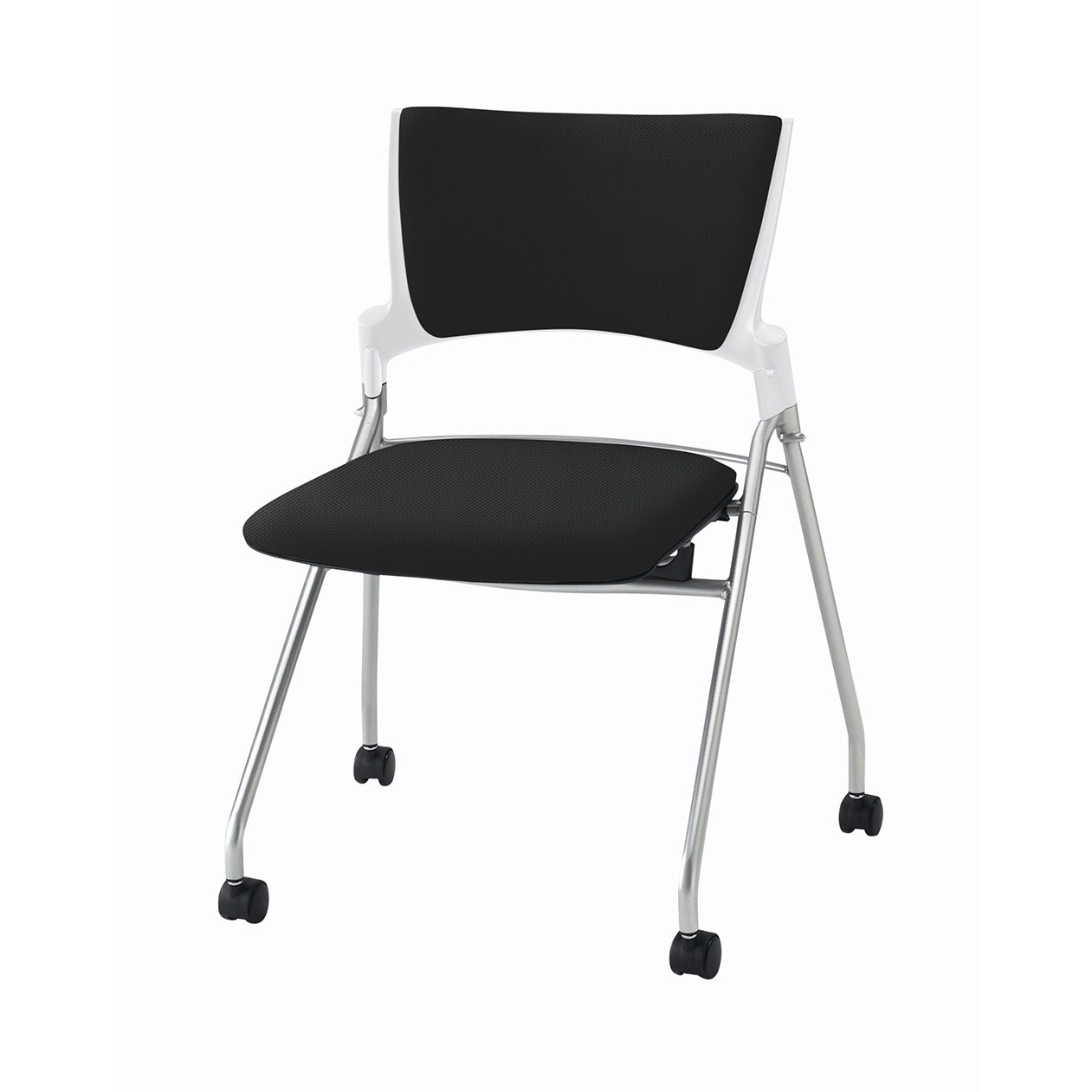 KLD-320PVS-ZWT1 マノスチェア マルチスタッキングタイプ 背パッド付 肘なし 張地PV<配送時組立サービス付> 1台 イトーキ 【通販モノタロウ】 30,537円