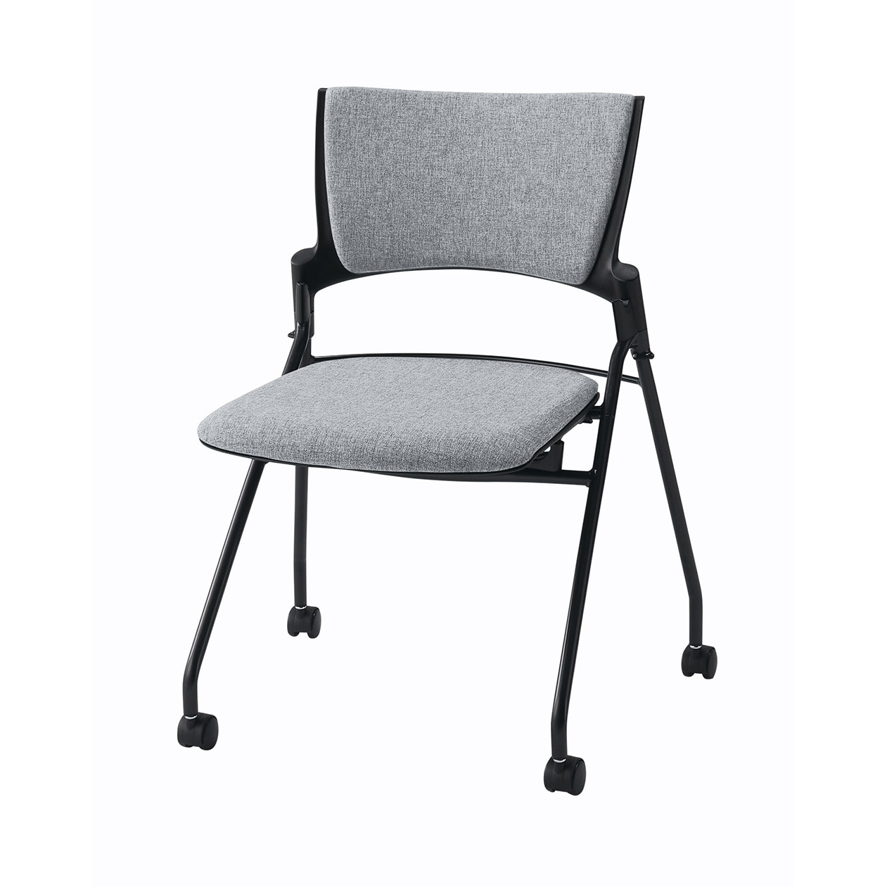 KLD-320SAS-TTT7 マノスチェア マルチスタッキングタイプ 背パッド付 肘なし 張地SA<配送時組立サービス付> 1台 イトーキ 【通販モノタロウ】