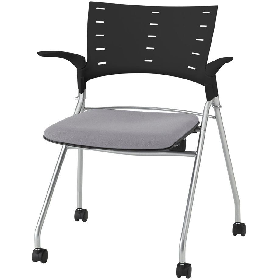 KLD-315PVS-ZTW6 マノスチェア マルチスタッキングタイプ 肘付 張地PV<配送時組立サービス付> 1台 イトーキ 【通販モノタロウ】