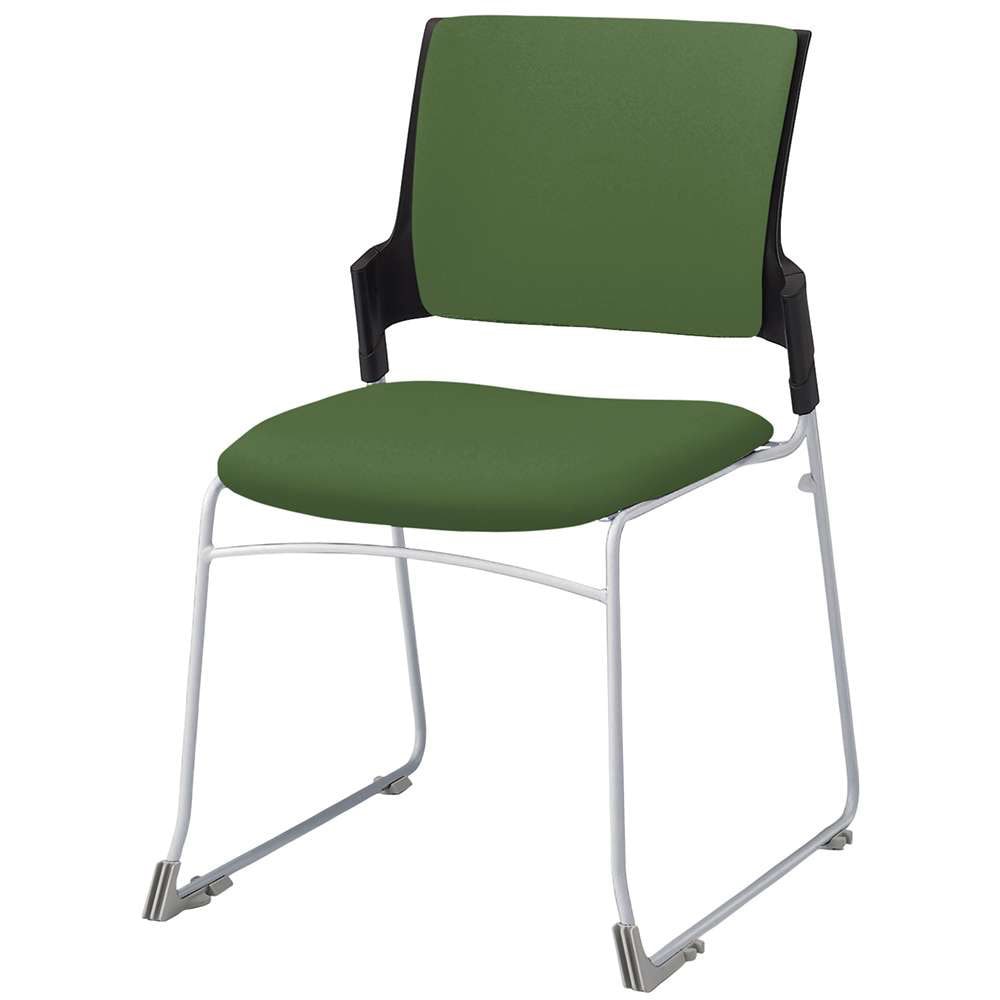 KLD420PV-Z5T1Q2 モノンチェア スタッキングタイプ クロスバック 肘なし 張地PV<配送時組立サービス付> 1台 イトーキ 【通販モノタロウ】