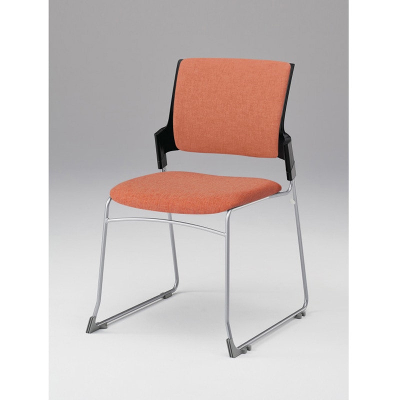 KLD420SA-Z5T1D4 モノンチェア スタッキングタイプ クロスバック 肘なし 張地SA<配送時組立サービス付> イトーキ メモ台PEブロー成型(W9色のみ) 高さ820mm幅535mm奥行555mm  KLD420SA-Z5T1D4