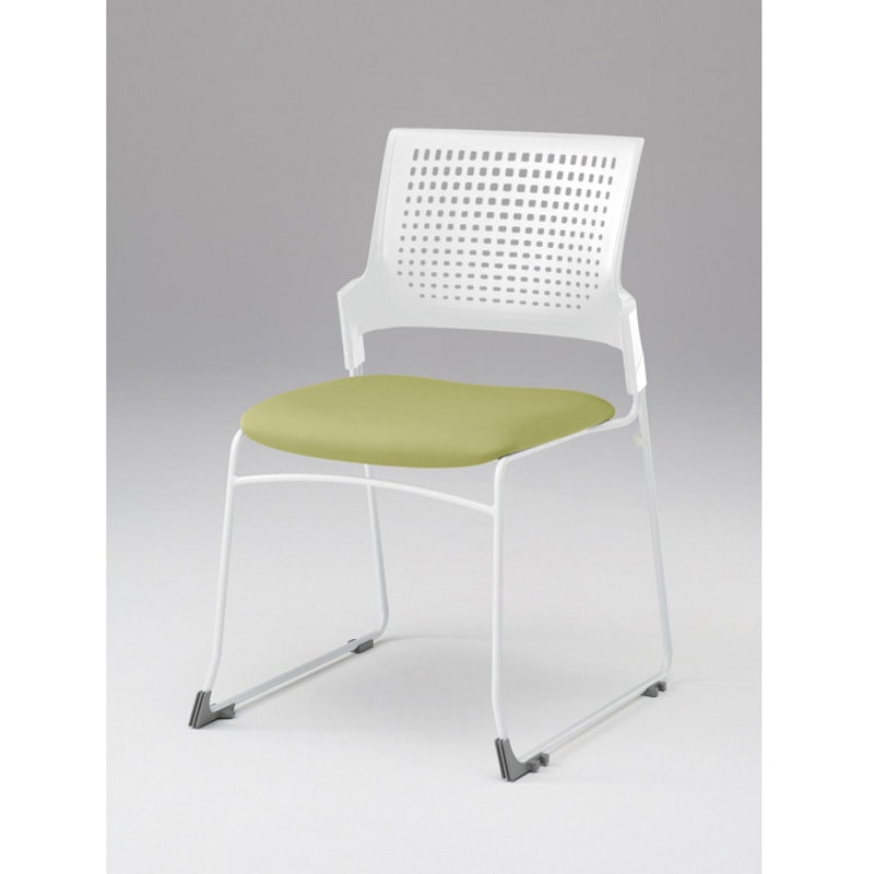 KLD410DL-W9W9L8 モノンチェア スタッキングタイプ 樹脂メッシュバック 肘なし 張地DL<配送時組立サービス付> 1台 イトーキ 【通販モノタロウ】