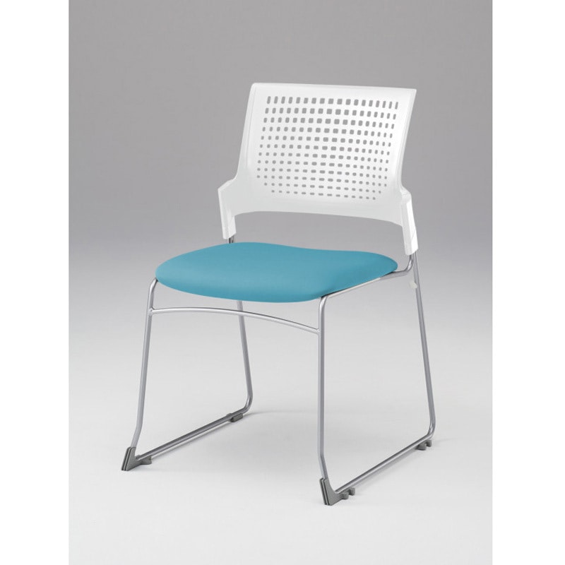 KLD410DL-Z5W9S4 モノンチェア スタッキングタイプ 樹脂メッシュバック 肘なし 張地DL<配送時組立サービス付> 1台 イトーキ 【通販モノタロウ】