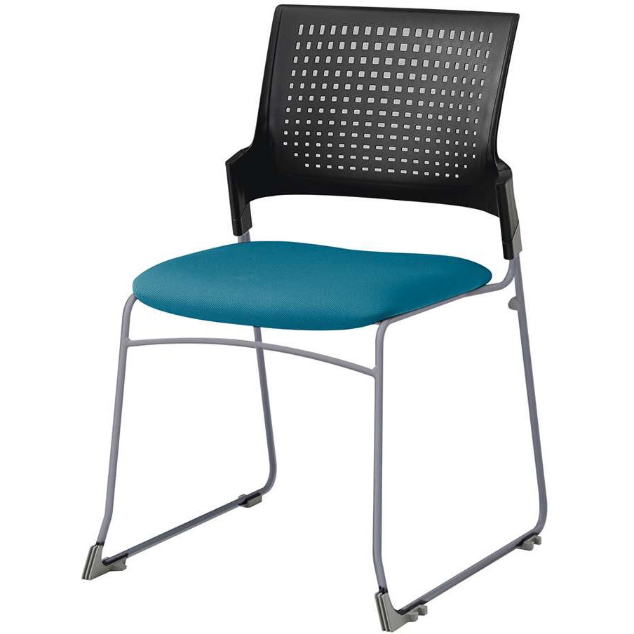 KLD410PV-Z5T1A3 モノンチェア スタッキングタイプ 樹脂メッシュバック 肘なし 張地PV<配送時組立サービス付> 1台 イトーキ 【通販モノタロウ】