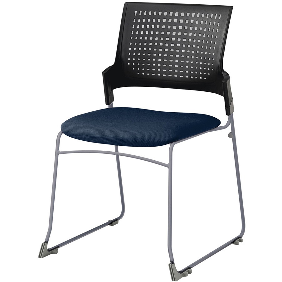 KLD410PV-Z5T1B2 モノンチェア スタッキングタイプ 樹脂メッシュバック 肘なし 張地PV<配送時組立サービス付> 1台 イトーキ 【通販モノタロウ】 23,786円