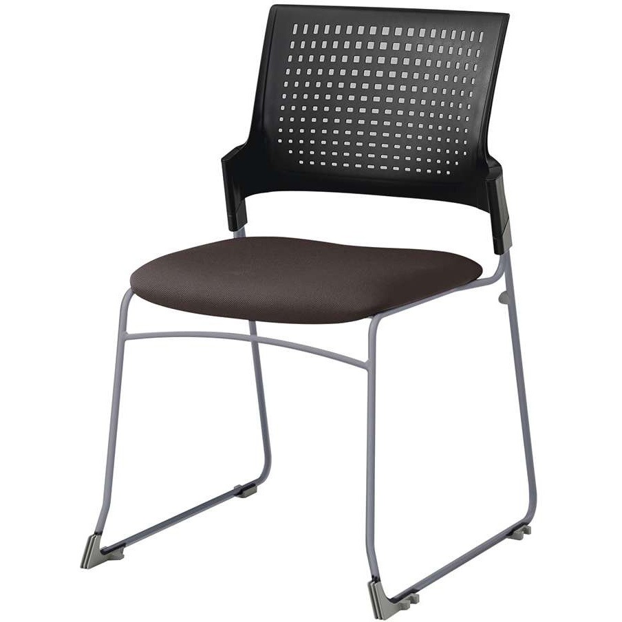 KLD410PV-Z5T1H2 モノンチェア スタッキングタイプ 樹脂メッシュバック 肘なし 張地PV<配送時組立サービス付> 1台 イトーキ 【通販モノタロウ】