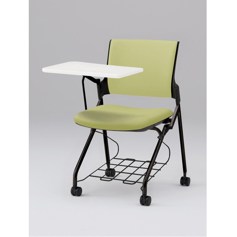 KLD228DLRT1T1L8 モノンチェア ネスティングタイプ クロスバック メモ台付 棚付 張地DL<配送時組立サービス付> 1台 イトーキ 【通販モノタロウ】