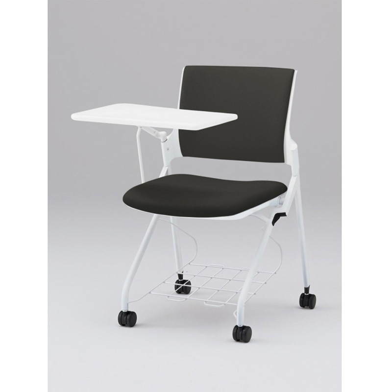 KLD228DLRW9W9T1 モノンチェア ネスティングタイプ クロスバック メモ台付 棚付 張地DL<配送時組立サービス付> 1台 イトーキ 【通販モノタロウ】