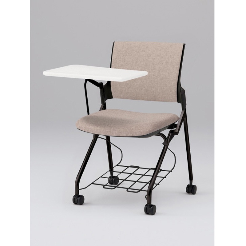 KLD228SART1T1F6 モノンチェア ネスティングタイプ クロスバック メモ台付 張地SA<配送時組立サービス付> イトーキ ブラック 質量11.2kg 高さ820mm幅620mm奥行700mm  KLD228SART1T1F6