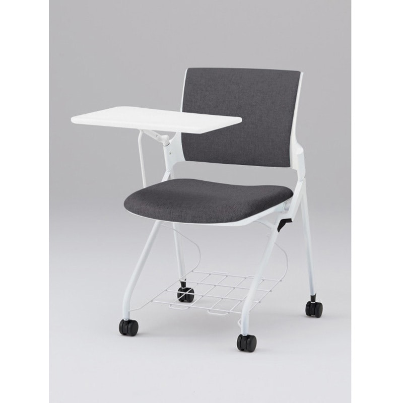 KLD228SARW9W9T3 モノンチェア ネスティングタイプ クロスバック メモ台付 張地SA<配送時組立サービス付> イトーキ ホワイト 質量11.2kg 高さ820mm幅620mm奥行700mm  KLD228SARW9W9T3