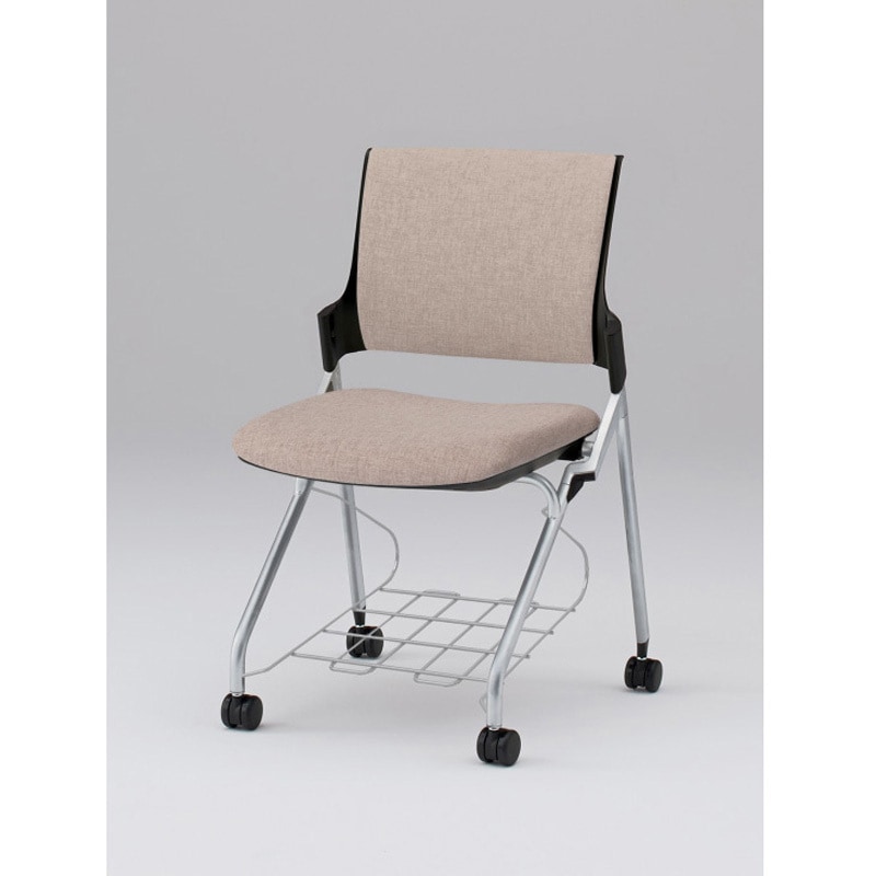 KLD227SARZ5T1F6 モノンチェア ネスティングタイプ クロスバック 肘なし 張地SA<配送時組立サービス付> イトーキ メモ台PEブロー成型(W9色のみ) 質量7.7kg 高さ820mm幅580mm奥行555mm  KLD227SARZ5T1F6