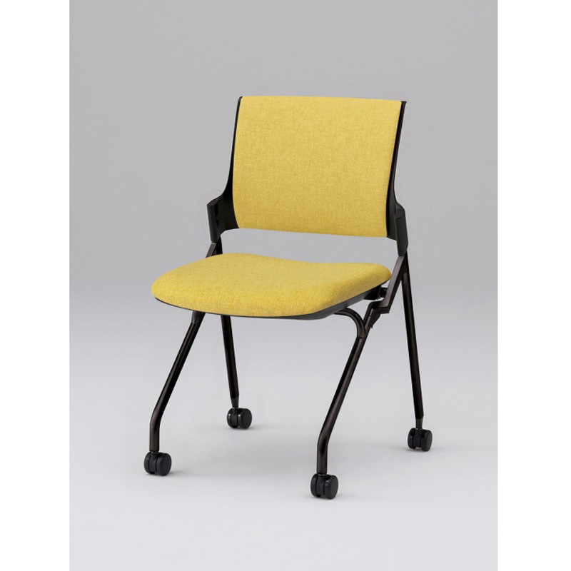 KLD227SA-T1T1U6 モノンチェア ネスティングタイプ クロスバック 肘なし 張地SA<配送時組立サービス付> イトーキ メモ台PEブロー成型(W9色のみ) 質量7.1kg 高さ820mm幅580mm奥行555mm  KLD227SA-T1T1U6