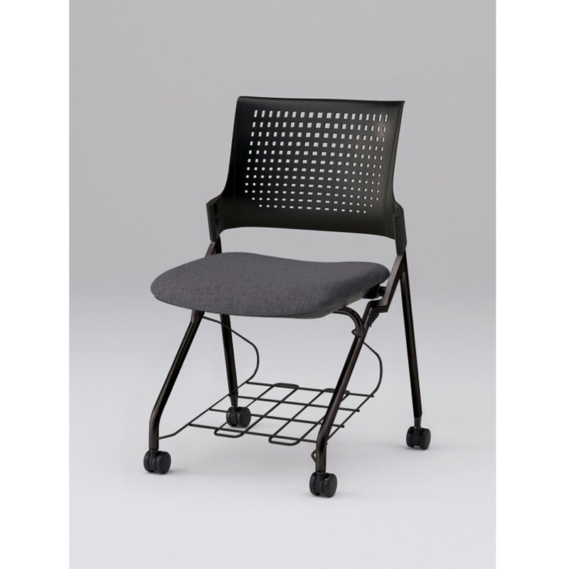 KLD217SART1T1T3 モノンチェア ネスティングタイプ 樹脂メッシュバック 肘なし 棚付 張地SA<配送時組立サービス付> 1台 イトーキ 【通販モノタロウ】