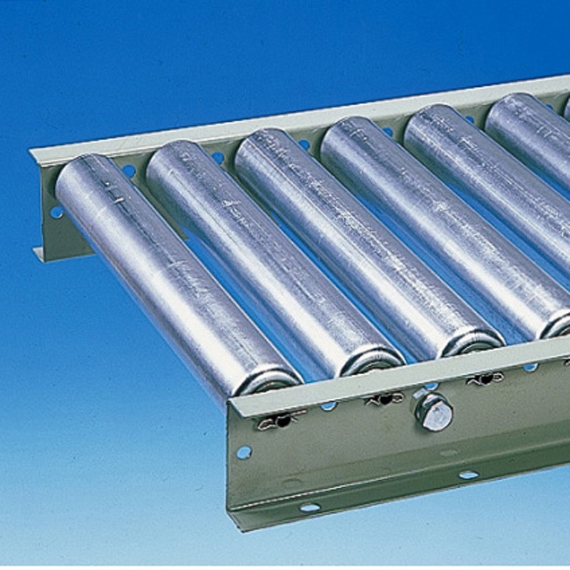 FMC57R-TC-W100-P75-R900-A90 ローラコンベヤ(中荷重用) 汎用タイプ(スチールローラ) FMC57R-TS メイキコウ カーブ ローラ幅100mmピッチ75mm