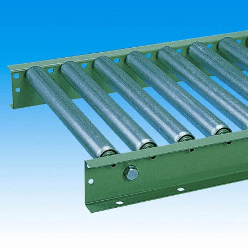 FLN42J-TC-W100-P50-R900-A90 ローラコンベヤ(軽荷重用) ハイクオリティクラス(スチールローラ) FLN42J-TS メイキコウ カーブ ローラ幅100mmピッチ50mm 59,043円