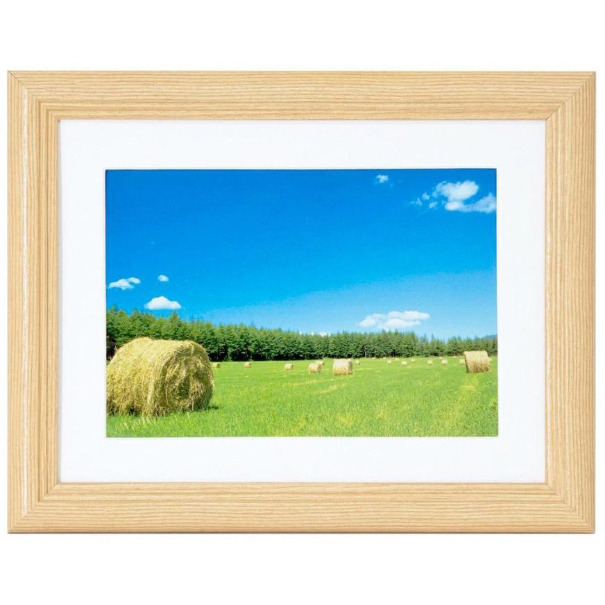 YM3-KIJI-AC-2L 木製額縁 YM-3アクリル フジカラー サイズ2L YM3-KIJI