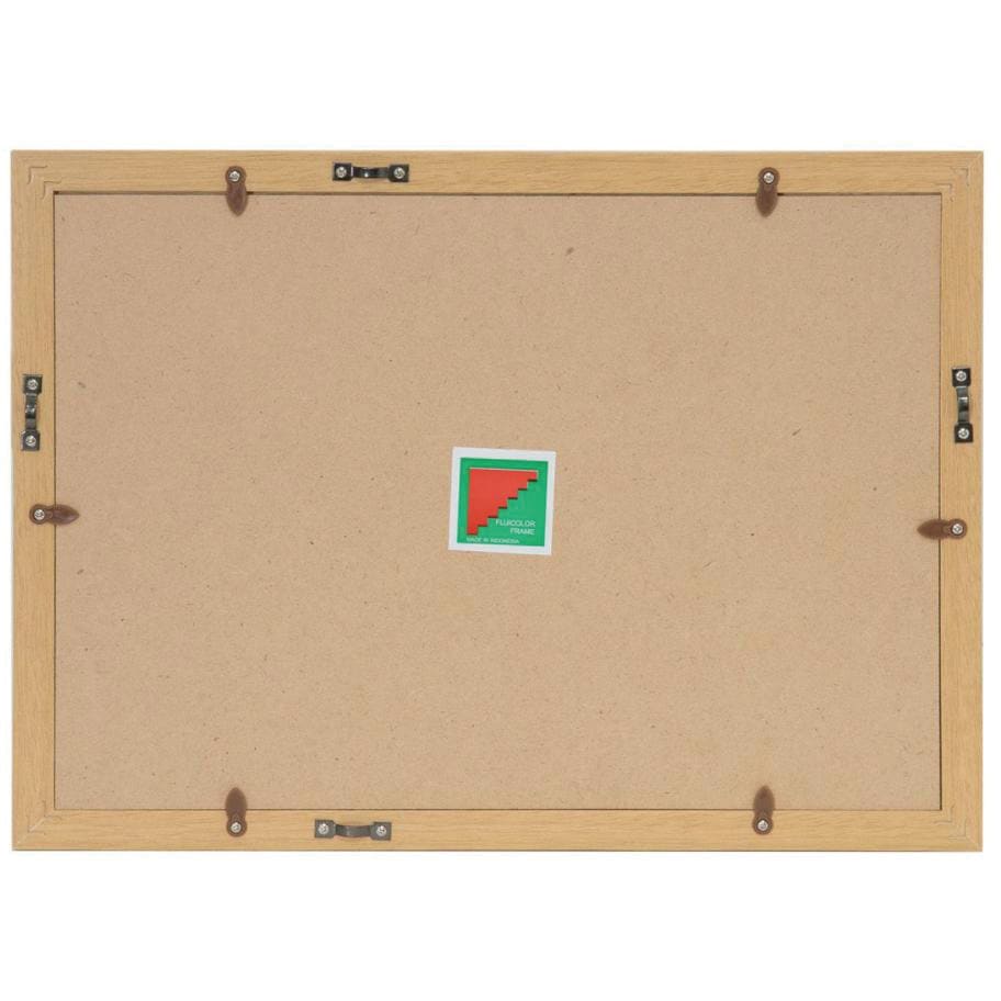 YM9-W6-KIJI 木製額縁 YM-9 フジカラー 木地色 ワイド6切サイズ YM9-W6