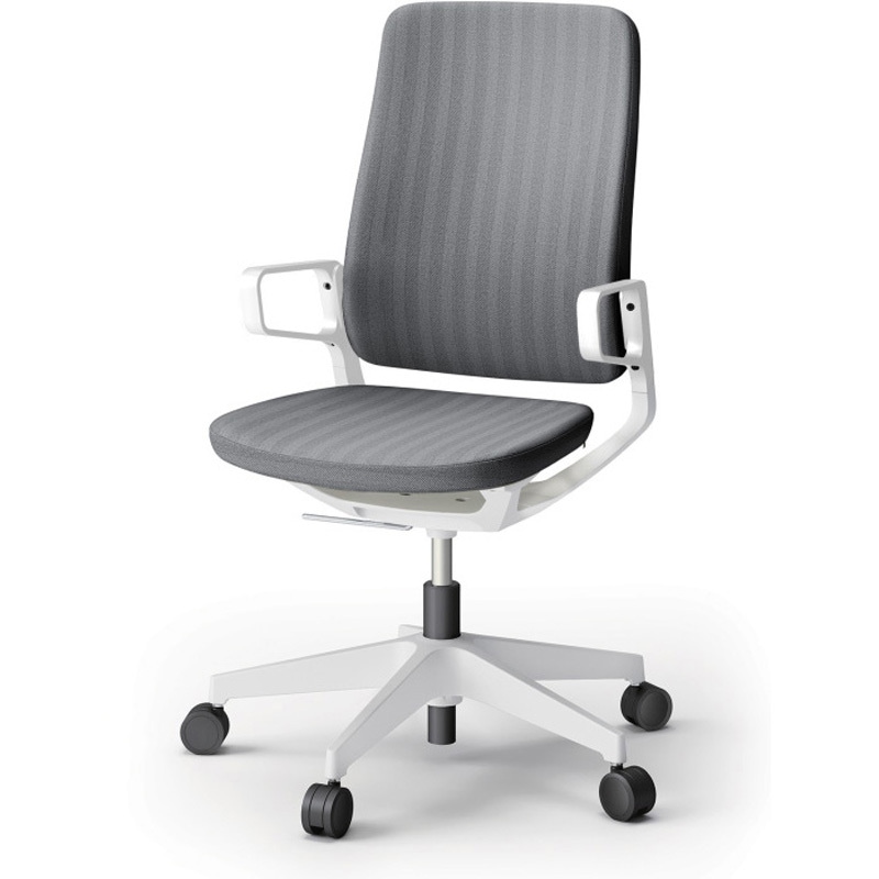 KG-515SBM-WWT3 レヴィチェア ハイバック アルミ塗装肘 アルミ塗装脚 ウレタンキャスター SB張地<配送時組立サービス付> 1台 イトーキ 【通販モノタロウ】 59,988円