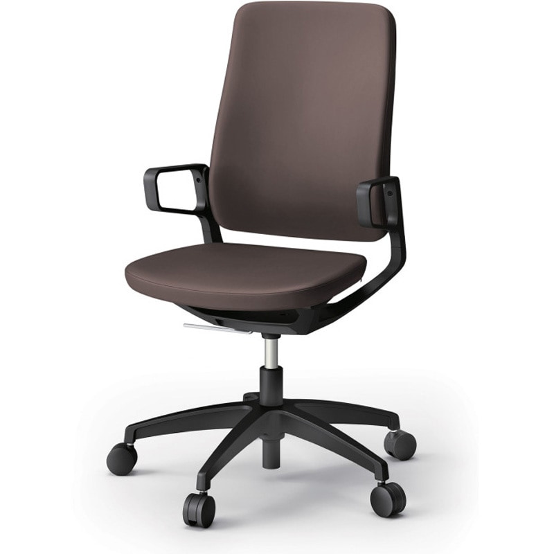 KG-515DH-TTH2 レヴィチェア ハイバック アルミ塗装肘 アルミ塗装脚 ナイロンキャスター DH張地<配送時組立サービス付> 1台 イトーキ 【通販モノタロウ】