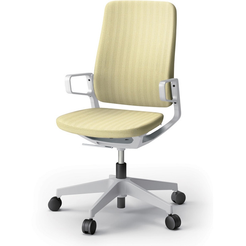 KG-515SB-NNU9 レヴィチェア ハイバック アルミ塗装肘 アルミ塗装脚 ナイロンキャスター SB張地<配送時組立サービス付> 1台 イトーキ 【通販モノタロウ】