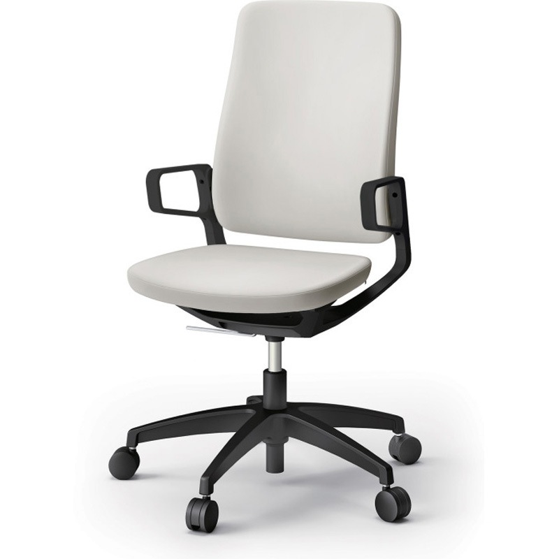 KG-516DH-T1C6 レヴィチェア ハイバック 樹脂肘 樹脂脚 ナイロンキャスター DH張地<配送時組立サービス付> 1台 イトーキ 【通販モノタロウ】