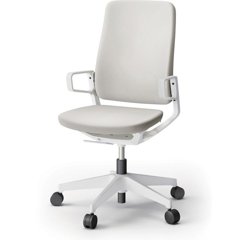 KG-516DH-W9C6 レヴィチェア ハイバック 樹脂肘 樹脂脚 ナイロンキャスター DH張地<配送時組立サービス付> 1台 イトーキ 【通販モノタロウ】