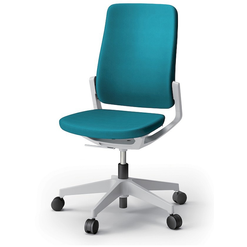 KG-510PVM-GNA3 レヴィチェア ハイバック 肘なし 樹脂脚 ウレタンキャスター PV張地<配送時組立サービス付> 1台 イトーキ 【通販モノタロウ】