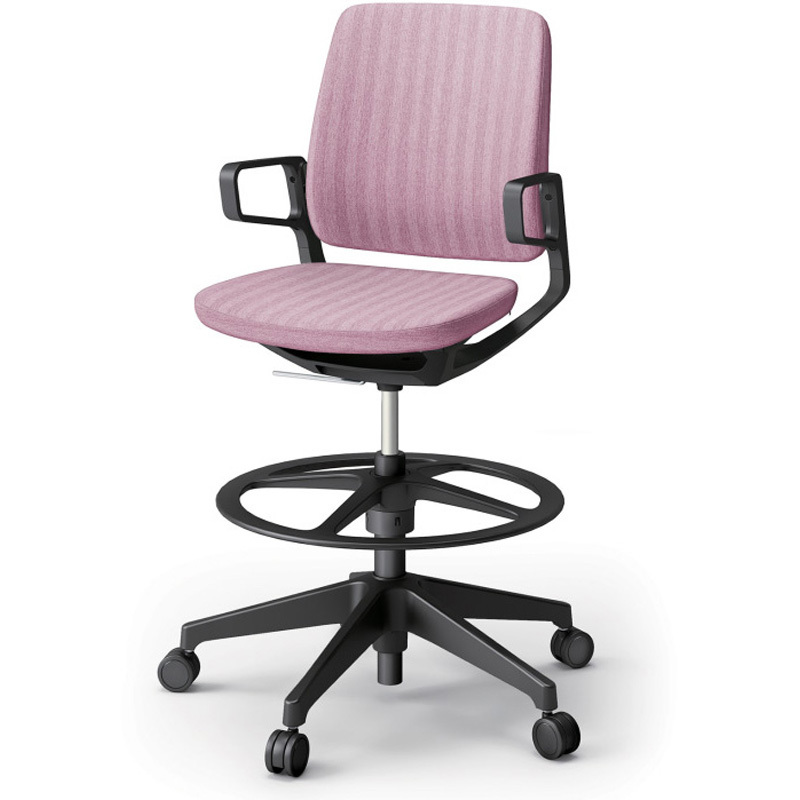 KG-526SBP-T1P3 レヴィチェア ハイポジションタイプ 樹脂肘 樹脂脚 SB張地<配送時組立サービス付> イトーキ ガス上下調節 高さ1030mm幅680mm奥行615mm  KG-526SBP-T1P3