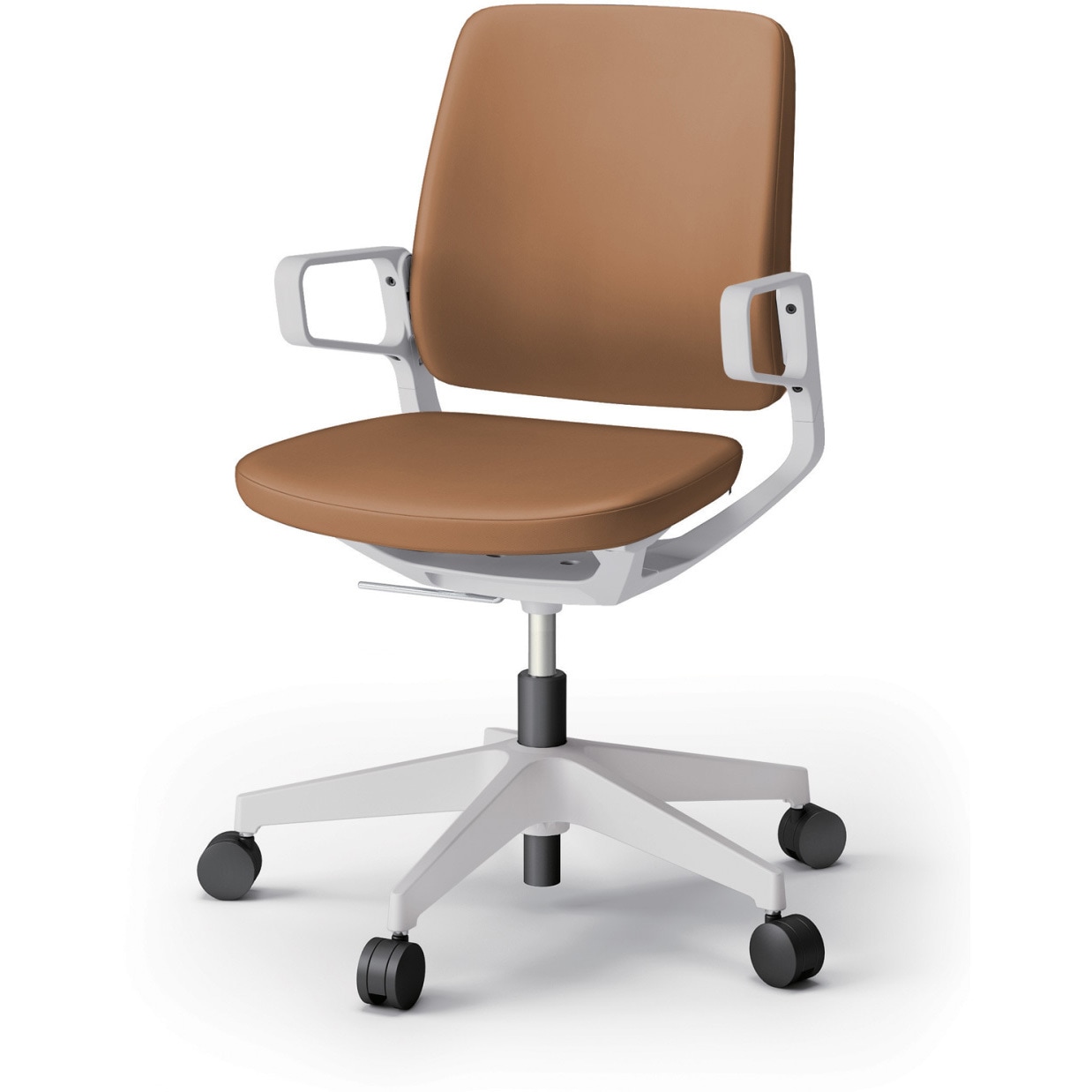 KG-526DH-GNF3 レヴィチェア ローバック 樹脂肘 樹脂脚 ナイロンキャスター DH張地<配送時組立サービス付> 1台 イトーキ 【通販モノタロウ】