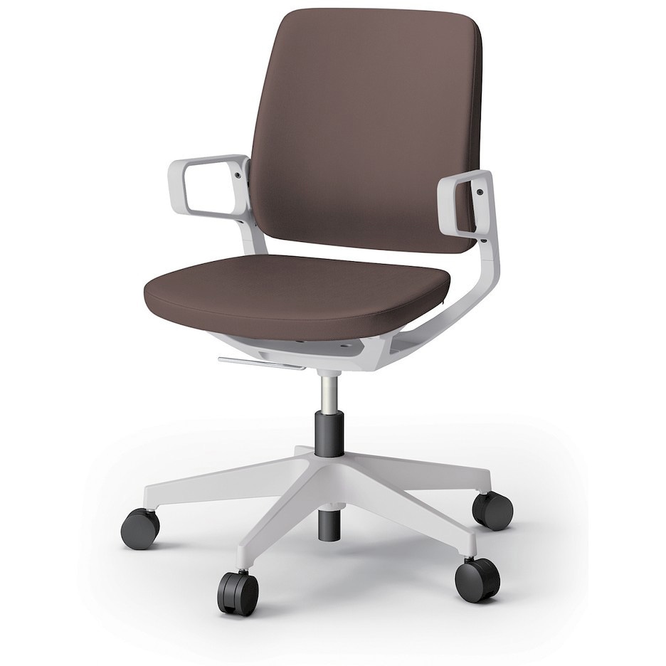 KG-526PV-GNH2 レヴィチェア ローバック 樹脂肘 樹脂脚 ナイロンキャスター PV張地<配送時組立サービス付> 1台 イトーキ 【通販モノタロウ】