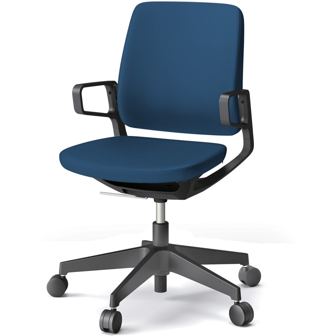 KG-526PV-T1B2 レヴィチェア ローバック 樹脂肘 樹脂脚 ナイロンキャスター PV張地<配送時組立サービス付> 1台 イトーキ 【通販モノタロウ】 46,788円