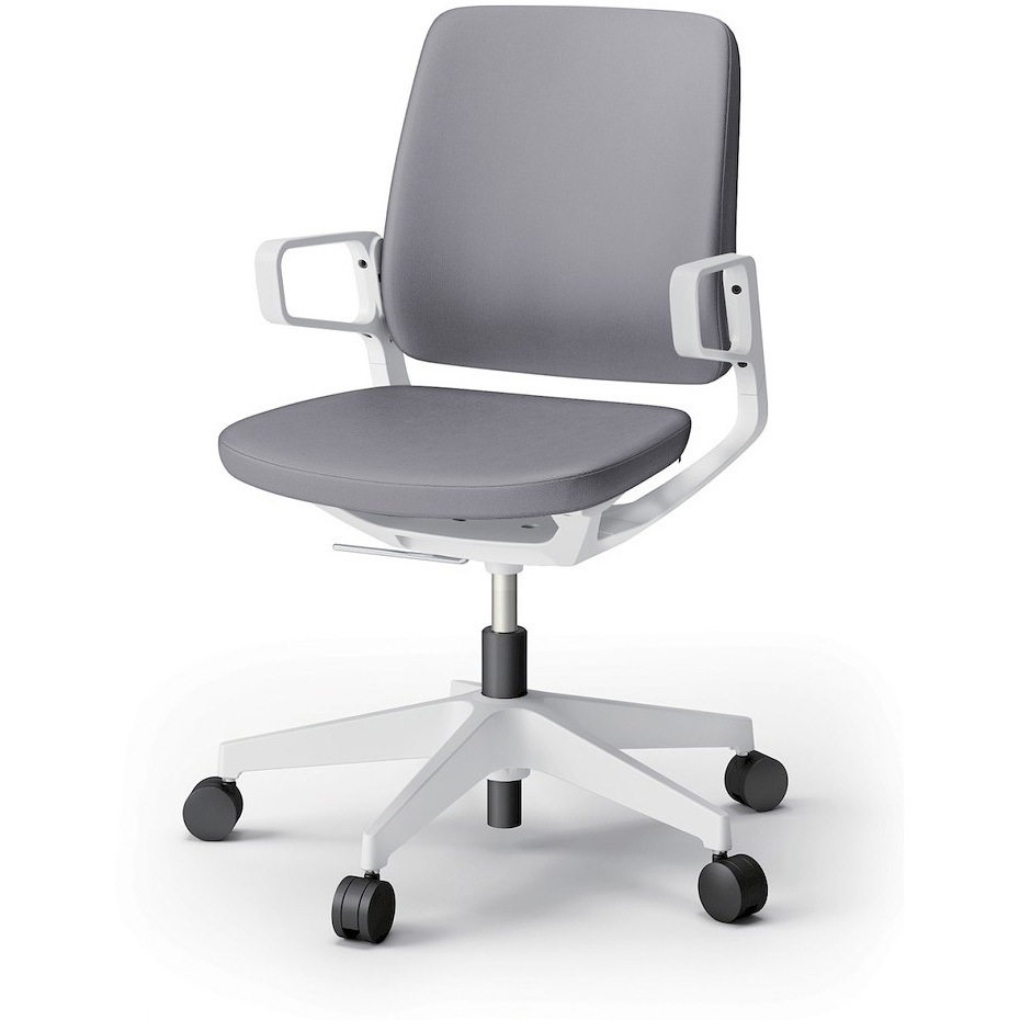 KG-526PV-W9W6 レヴィチェア ローバック 樹脂肘 樹脂脚 ナイロンキャスター PV張地<配送時組立サービス付> 1台 イトーキ 【通販モノタロウ】 46,788円