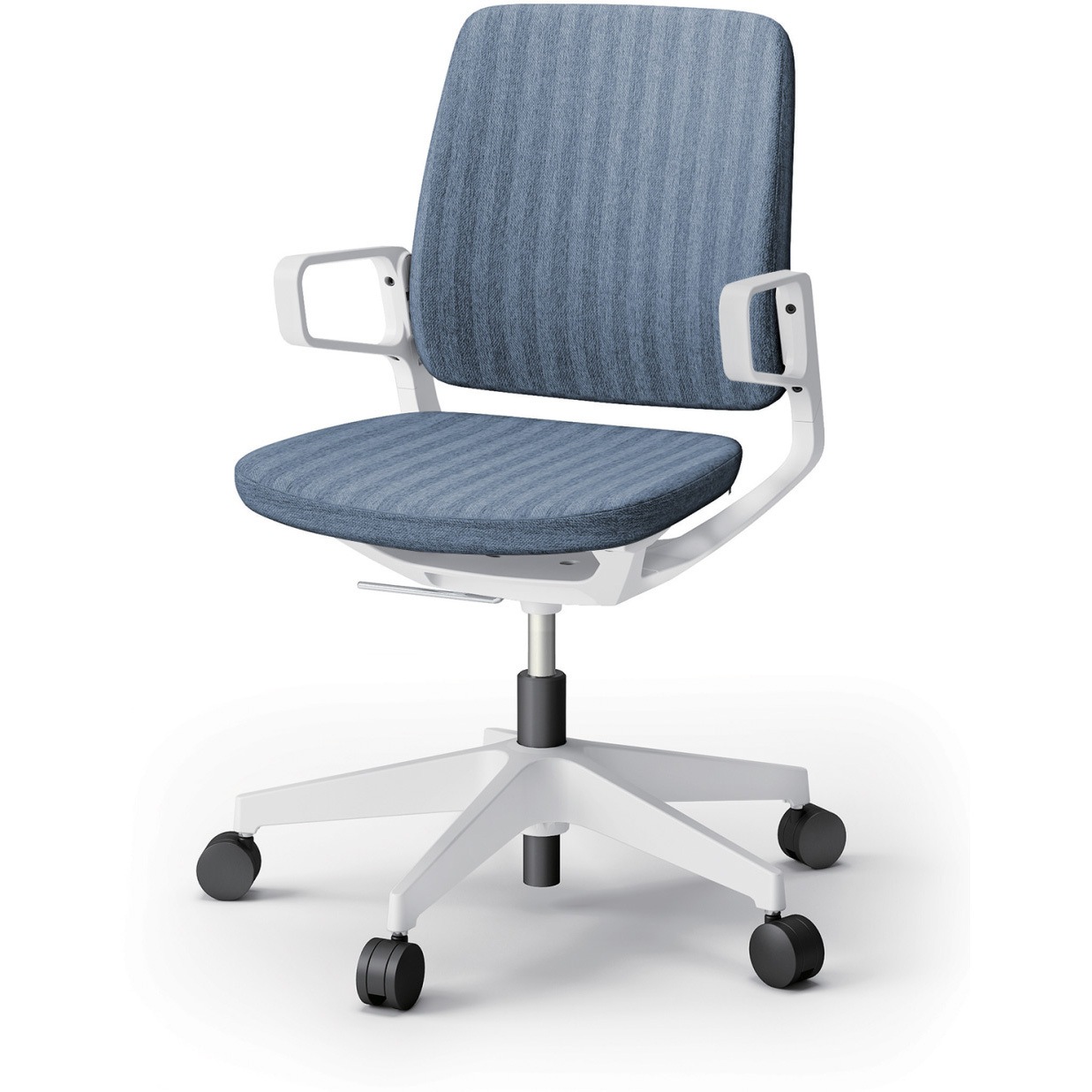 KG-526SB-W9B3 レヴィチェア ローバック 樹脂肘 樹脂脚 ナイロンキャスター SB張地<配送時組立サービス付> 1台 イトーキ 【通販モノタロウ】