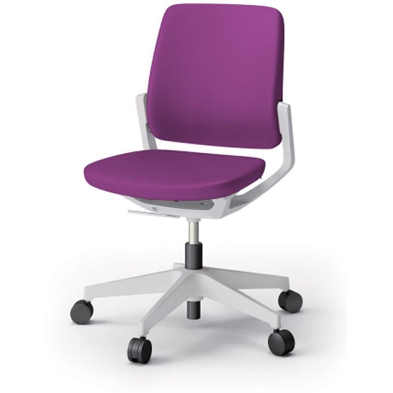 KG-520PV-GNX7 レヴィチェア ローバック 肘なし 樹脂脚 ナイロンキャスター PV張地<配送時組立サービス付> 1台 イトーキ 【通販モノタロウ】 44,187円