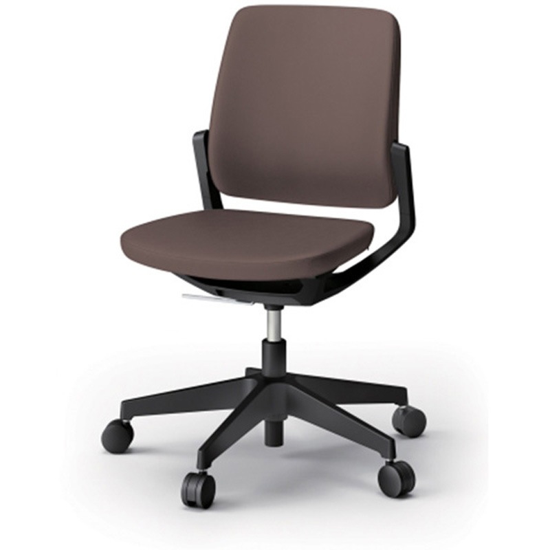 KG-520PV-T1H2 レヴィチェア ローバック 肘なし 樹脂脚 ナイロンキャスター PV張地<配送時組立サービス付> 1台 イトーキ 【通販モノタロウ】