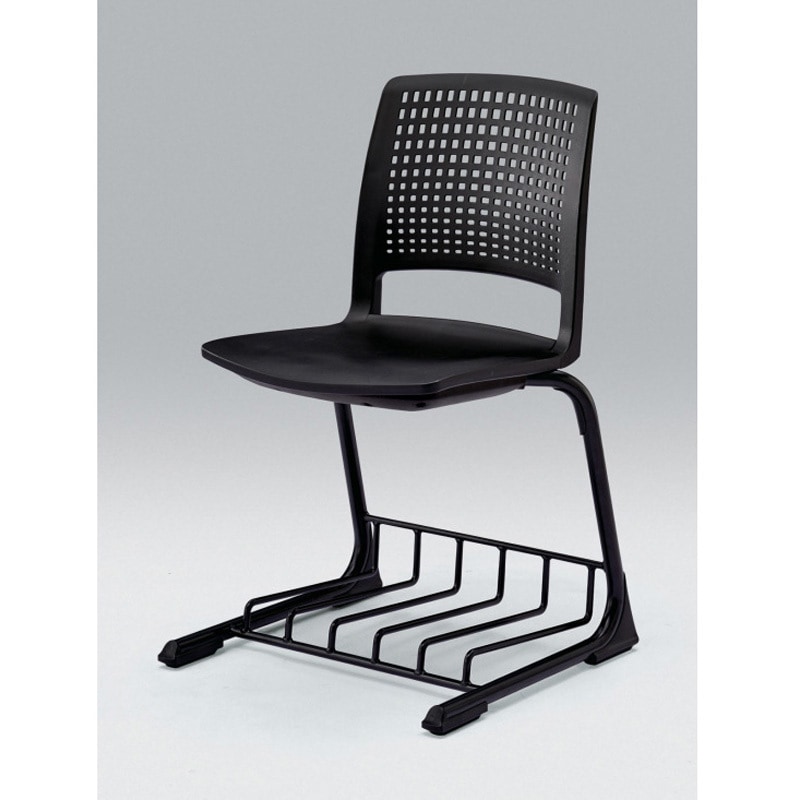 KLD501R-T1T1 レスパスチェア ヌードタイプ 棚付<配送時組立サービス付> イトーキ 高さ785mm幅480mm奥行490mm  KLD501R-T1T1