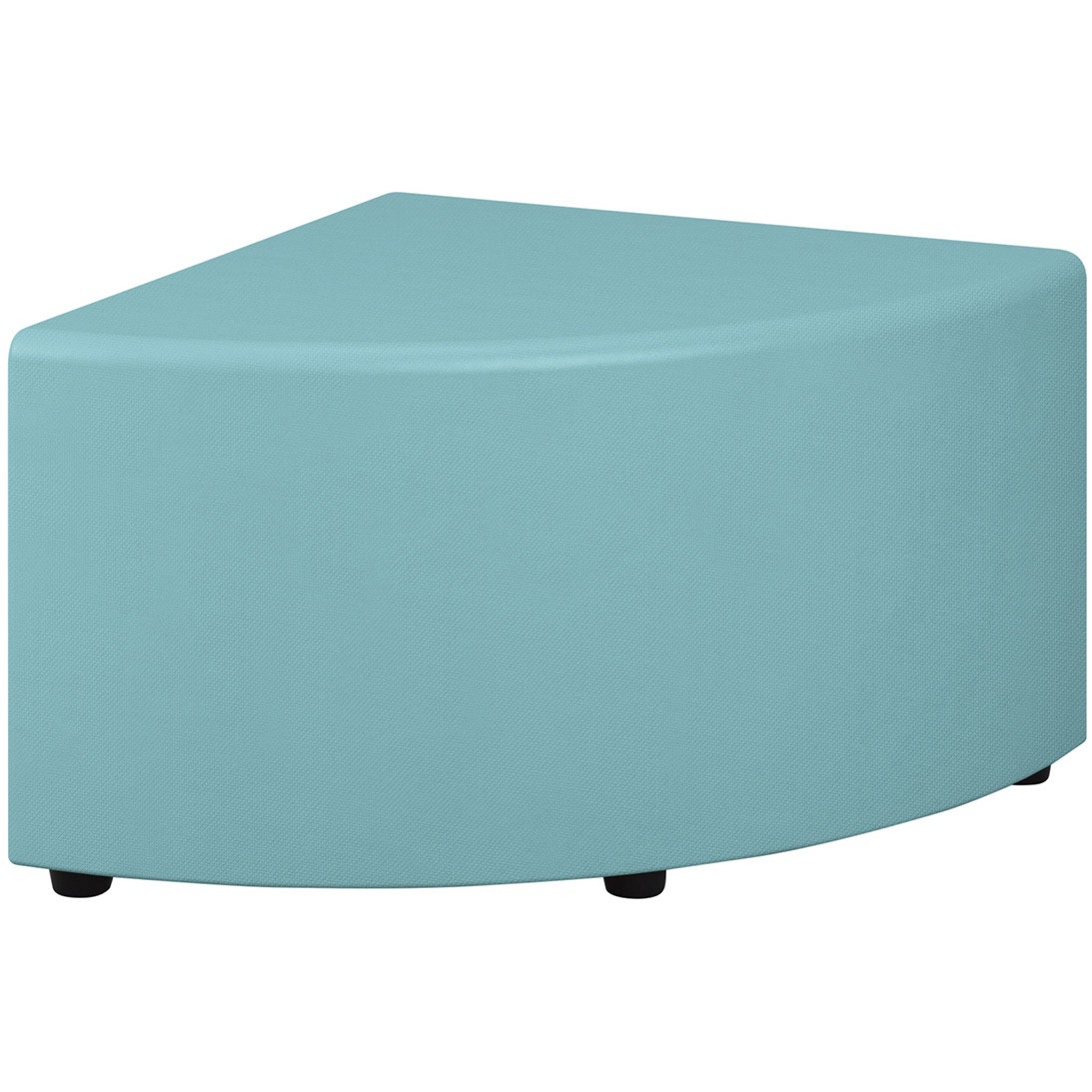 LPW-101CE-S4 レセプションPW Rスツール<配送時組立サービス付> イトーキ ターコイズブルー色 高さ400mm幅600mm奥行600mm  LPW-101CE-S4