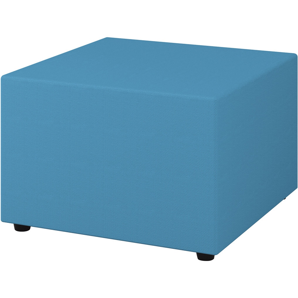 LPW-100CE-A3 レセプションPW スツール<配送時組立サービス付> イトーキ ストロングブルー色 高さ400mm幅600mm奥行600mm  LPW-100CE-A3